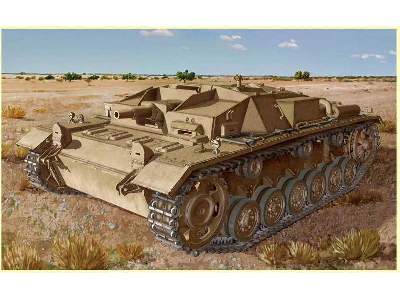 Sturmgeschutz III Ausf.D z tropikalnym filtrem powietrza - zdjęcie 1