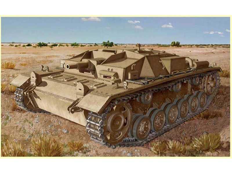 Sturmgeschutz III Ausf.D z tropikalnym filtrem powietrza - zdjęcie 1