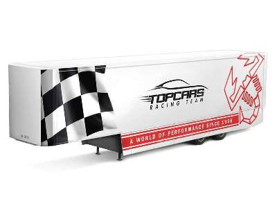 Naczepa zespołu wyścigowego Topcars - zdjęcie 1