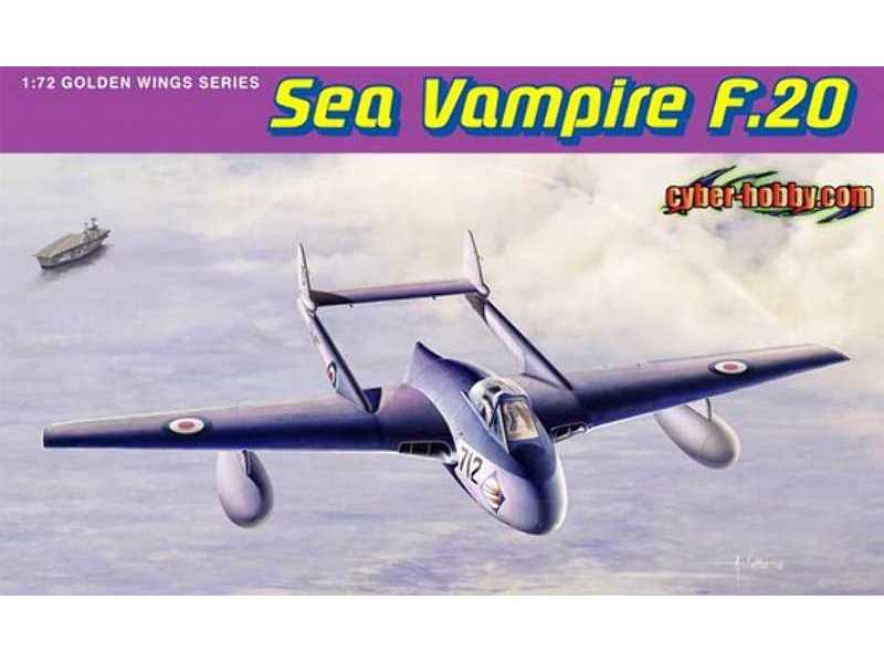 Sea Vampire F.20 - Golden Wing Series - zdjęcie 1 Sea Vampire F.20 - Golden Wing Series - zdjęcie 1