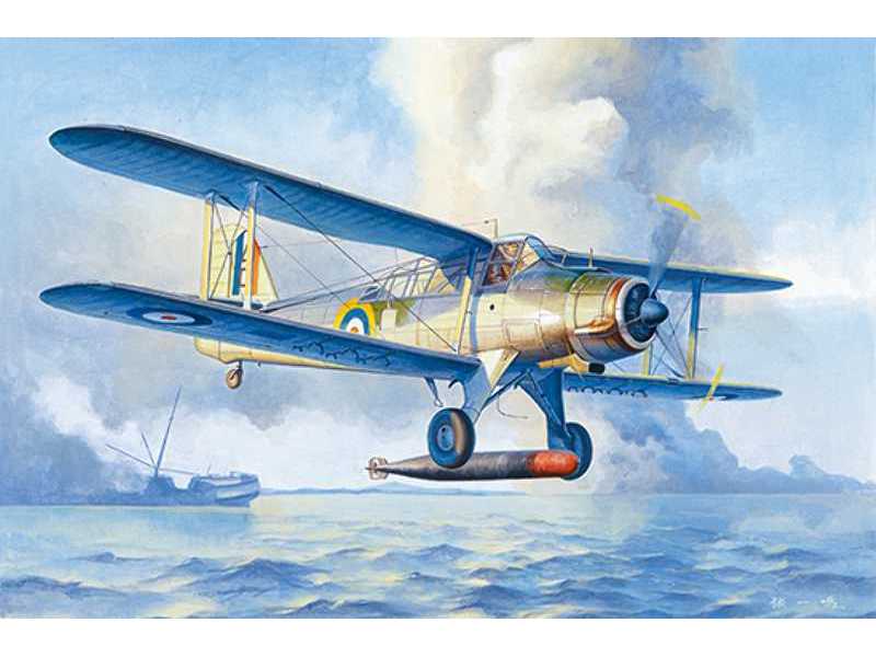 Fairey Albacore brytyjski pokładowy samolot torpedowy - zdjęcie 1