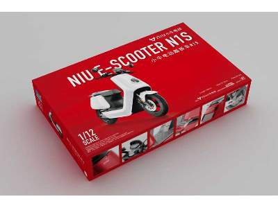 NIU E-SCOOTER N1S - Pre-Painted (white version) - zdjęcie 2
