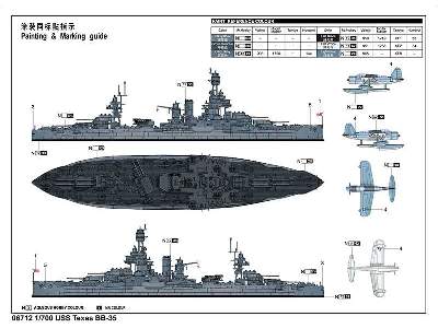 USS Texas BB-35 amerykański pancernik - zdjęcie 4