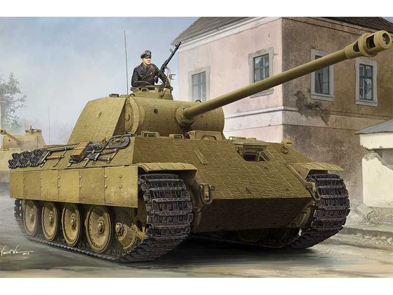 Sd.Kfz.171 Panther PzKpfw Ausf A z zimmeritem - zdjęcie 1 Sd.Kfz.171 Panther PzKpfw Ausf A z zimmeritem - zdjęcie 1