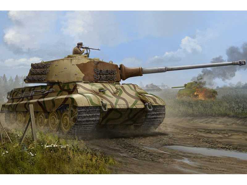 Pz.Kpfw.VI Sd.Kfz.182 Tiger II Henschel July-1945 Production - zdjęcie 1 Pz.Kpfw.VI Sd.Kfz.182 Tiger II Henschel July-1945 Production - zdjęcie 1