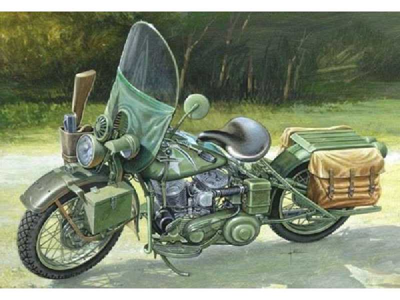 Motocykl U.S. Army WWII - zdjęcie 1 Motocykl U.S. Army WWII - zdjęcie 1