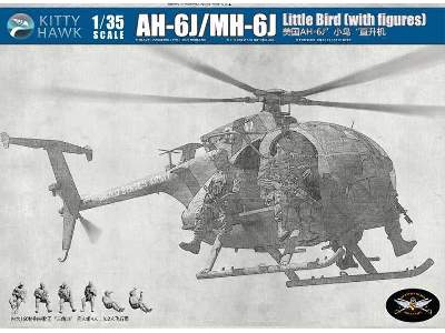 AH-6J/MH-6J Little Bird z figurkami - zdjęcie 1