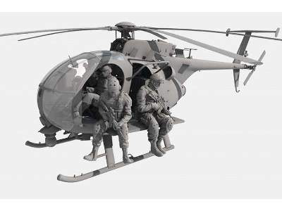 AH-6J/MH-6J Little Bird z figurkami - zdjęcie 2