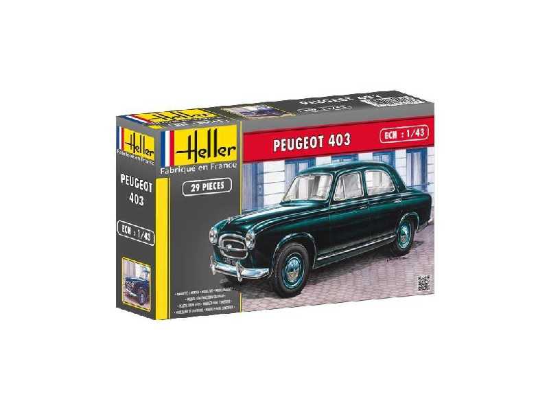 Peugeot 403 - Zestaw startowy - zdjęcie 1 Peugeot 403 - Zestaw startowy - zdjęcie 1
