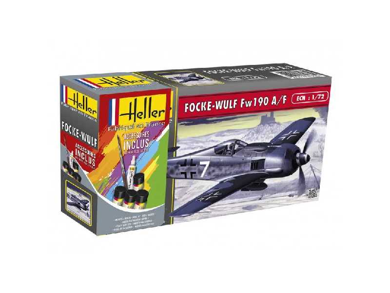 Focke-wulf Fw190 A/F - Zestaw startowy - zdjęcie 1 Focke-wulf Fw190 A/F - Zestaw startowy - zdjęcie 1