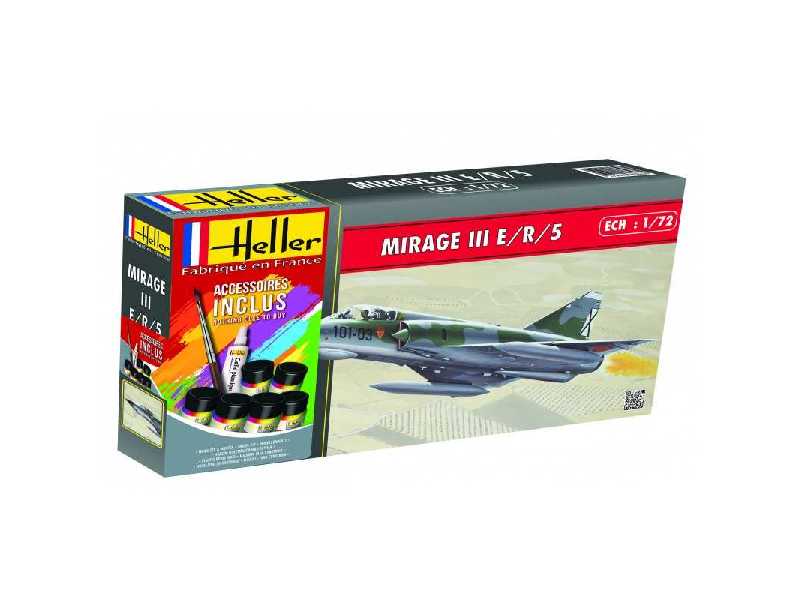 Mirage Iii E/R/5 Ba - Zestaw startowy - zdjęcie 1 Mirage Iii E/R/5 Ba - Zestaw startowy - zdjęcie 1