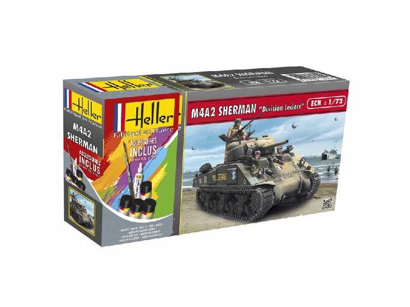 M4A2 Sherman Division Leclerc - Zestaw startowy - zdjęcie 1 M4A2 Sherman Division Leclerc - Zestaw startowy - zdjęcie 1
