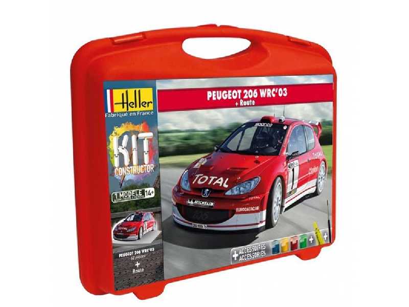 Peugeot 206 Wrc '03 - zestaw startowy - zdjęcie 1 Peugeot 206 Wrc '03 - zestaw startowy - zdjęcie 1
