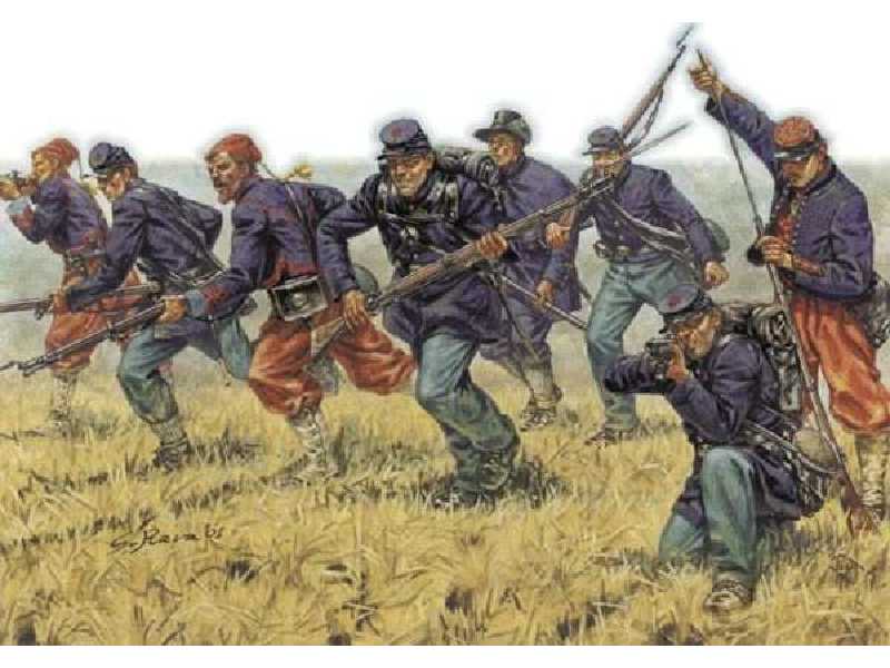 Figurki Union Infantry - zdjęcie 1