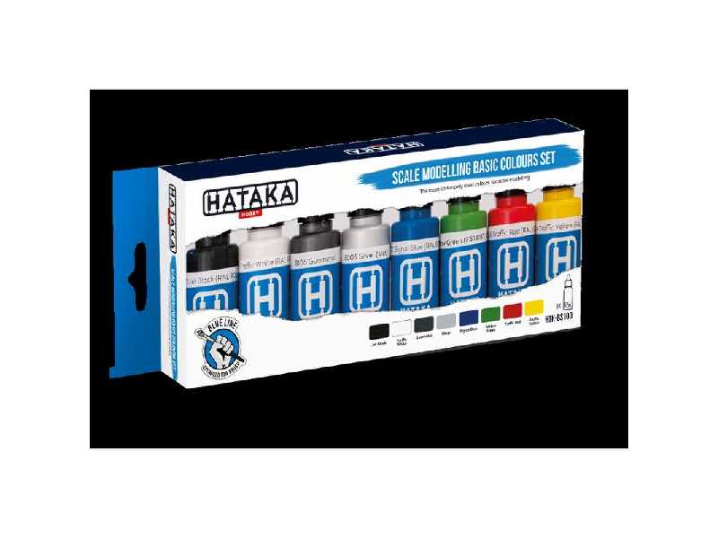 Htk-bs100 Scale Modelling Basic Colours Set - zdjęcie 1 Htk-bs100 Scale Modelling Basic Colours Set - zdjęcie 1