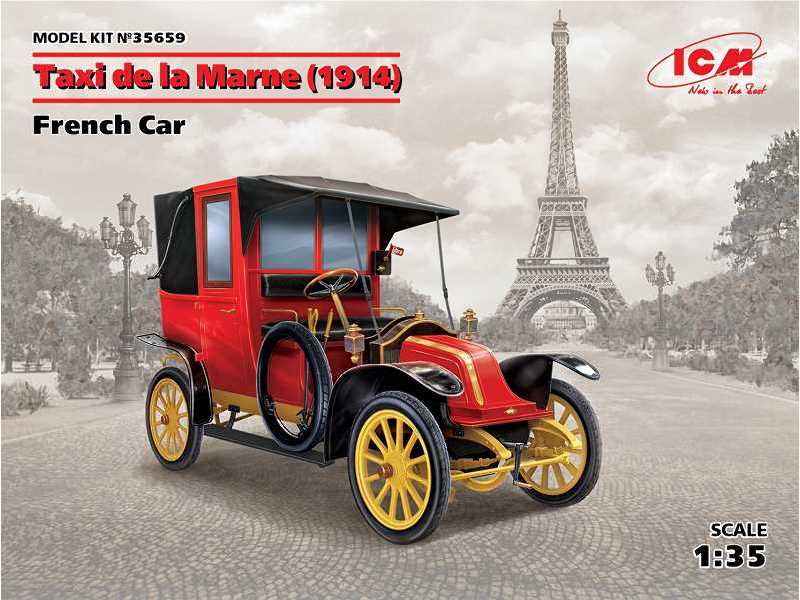 Taxi de la Marne (1914) - samochód francuski - zdjęcie 1 Taxi de la Marne (1914) - samochód francuski - zdjęcie 1