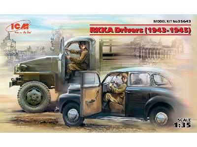 Kierowcy Armii Czerwonej (1943-1945) - 2 figures - zdjęcie 1