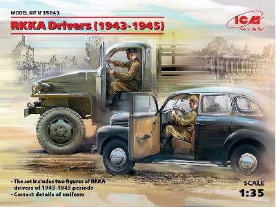 Kierowcy Armii Czerwonej (1943-1945) - 2 figures - zdjęcie 13