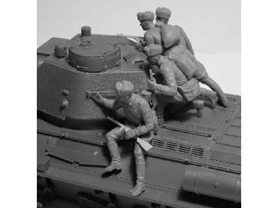 T-34-85 czołg radziecki z figurkami - zdjęcie 12
