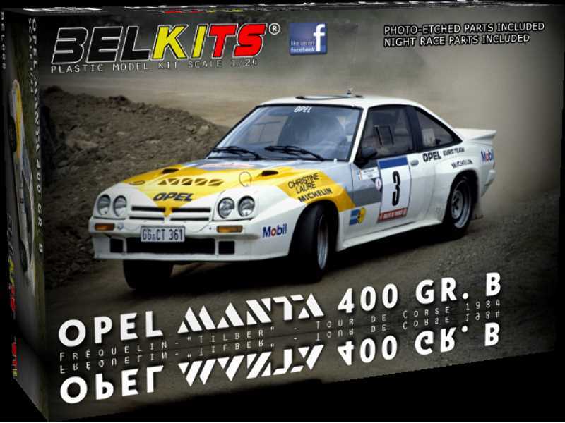 Opel Manta 400 Gr.B Tour De Corse 1984 - zdjęcie 1 Opel Manta 400 Gr.B Tour De Corse 1984 - zdjęcie 1