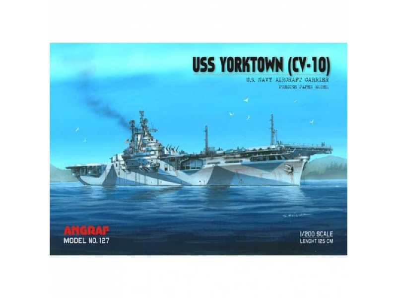 Amerykański Lotniskowiec USS Yorktown - zdjęcie 1 Amerykański Lotniskowiec USS Yorktown - zdjęcie 1