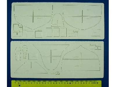 USS Yorktown - Zestaw Akcesoriów-wręgi-szkielet - zdjęcie 7