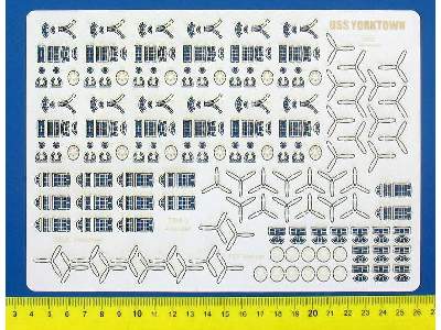 USS Yorktown - Zestaw Samolotów - zdjęcie 1