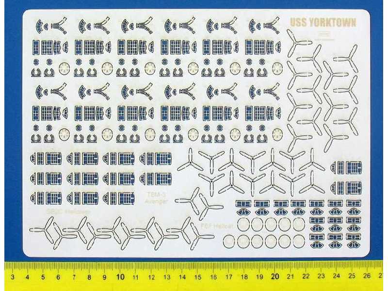 USS Yorktown - Zestaw Samolotów - zdjęcie 1