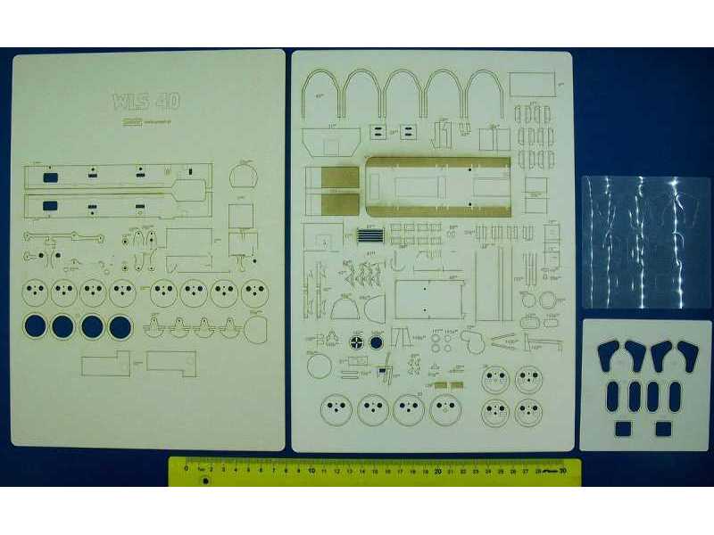 Lokomotywa Wls40 - Szkielet, Detale, Koła - zdjęcie 1