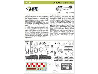 Pzl P.6 - Samolot Myśliwski Pro-set - zdjęcie 5