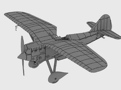 Pzl P.8/I Model Żywiczny - zdjęcie 4