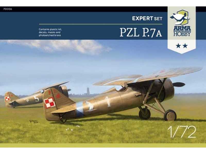 Pzl P.7a Expert Set Z Malowaniami Przedwojennymi - zdjęcie 1 Pzl P.7a Expert Set Z Malowaniami Przedwojennymi - zdjęcie 1