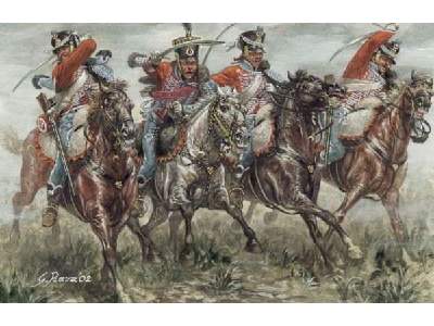 Figurki French Hussars - zdjęcie 1
