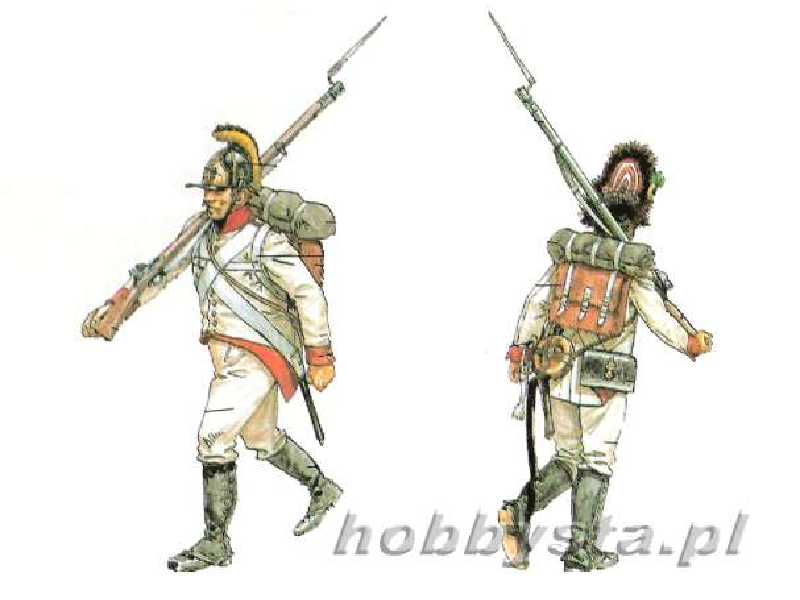 Figurki Austrian Infantry - zdjęcie 1 Figurki Austrian Infantry - zdjęcie 1