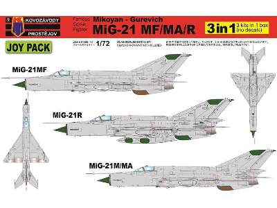 MiG-21MF/MA/R JOY PACK - 3 modele - zdjęcie 1