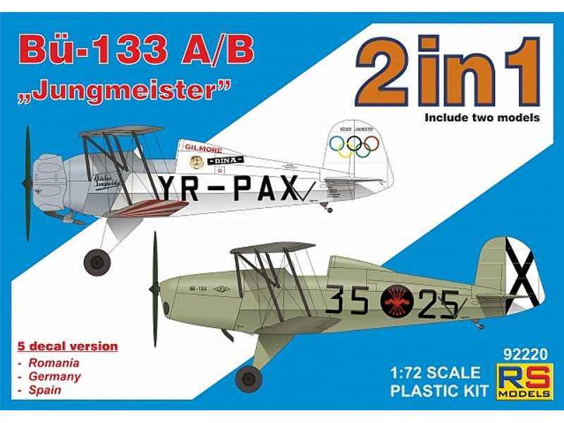 Bücker 133 A/B Jungmeister - zdjęcie 1 Bücker 133 A/B Jungmeister - zdjęcie 1