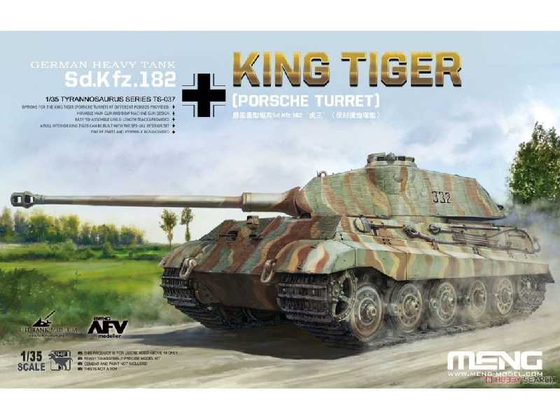 Sd.Kfz.182 Kingtiger wieża Porsche'a - zdjęcie 1 Sd.Kfz.182 Kingtiger wieża Porsche'a - zdjęcie 1