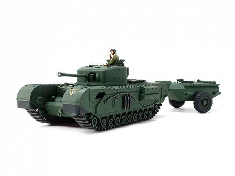 Churchill Mk.VII Crocodile - czołg brytyjski - zdjęcie 1 Churchill Mk.VII Crocodile - czołg brytyjski - zdjęcie 1