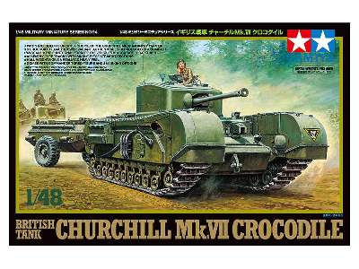 Churchill Mk.VII Crocodile - czołg brytyjski - zdjęcie 2