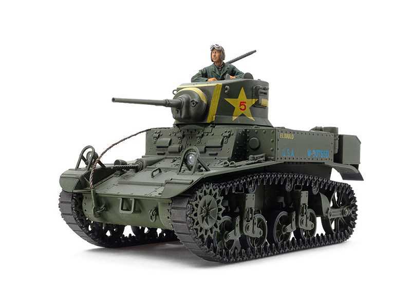 M3 Stuart amerykański czołg lekki - późna produkcja - zdjęcie 1 M3 Stuart amerykański czołg lekki - późna produkcja - zdjęcie 1