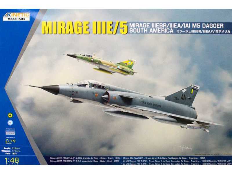 Mirage IIIEBR/IIIEA/V - Ameryka Południowa - zdjęcie 1 Mirage IIIEBR/IIIEA/V - Ameryka Południowa - zdjęcie 1