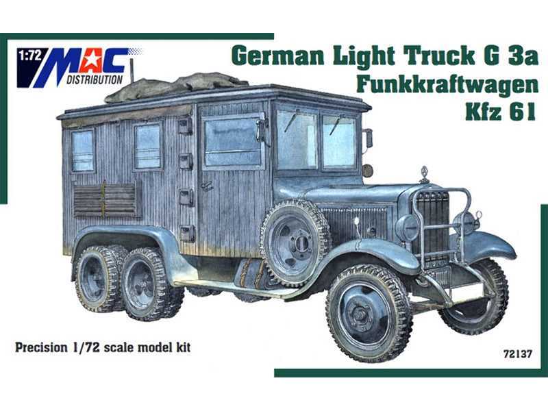 G3 Funkkraftwagen Kfz 61 niemiecka ciężarówka - zdjęcie 1 G3 Funkkraftwagen Kfz 61 niemiecka ciężarówka - zdjęcie 1