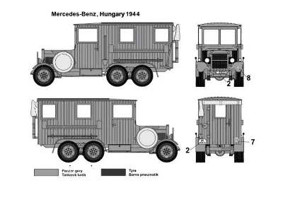 G3 Funkkraftwagen Kfz 61 niemiecka ciężarówka - zdjęcie 5