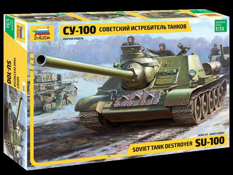 SU-100 radziecki niszczyciel czołgów - zdjęcie 1 SU-100 radziecki niszczyciel czołgów - zdjęcie 1