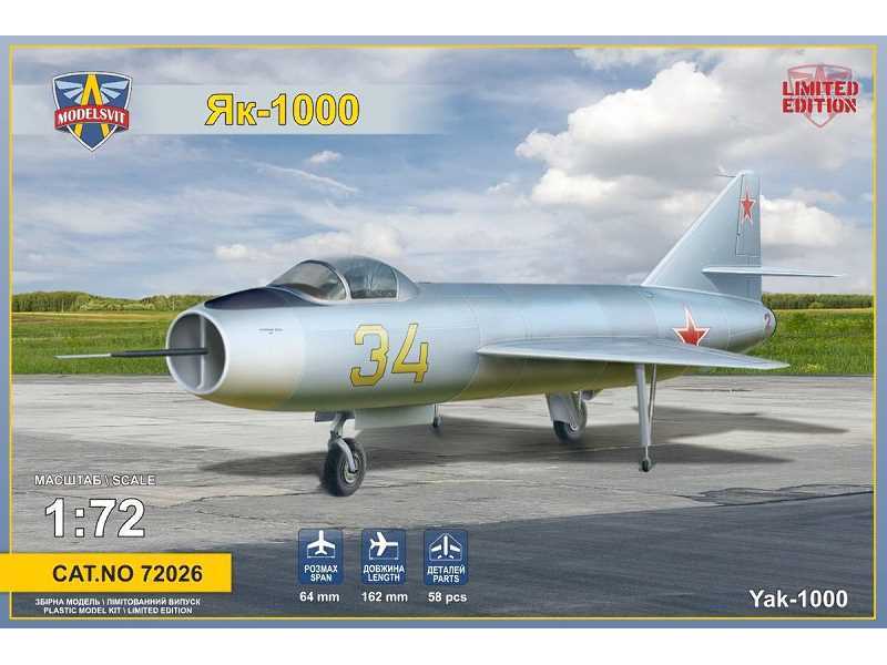 Yak-1000 - zdjęcie 1 Yak-1000 - zdjęcie 1
