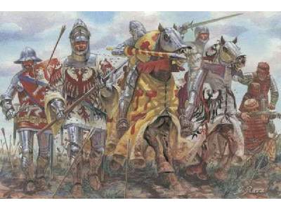 Figurki - French Knights & Soldiers - zdjęcie 1