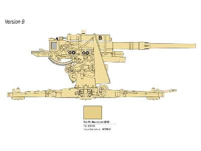 8.8 cm Flak 37 działo niemieckie z obsługą - zdjęcie 7