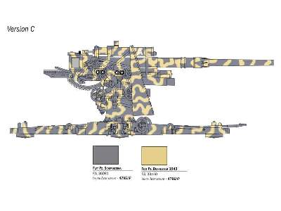 8.8 cm Flak 37 działo niemieckie z obsługą - zdjęcie 8