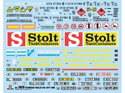 Tecnokar naczepa cysterna 20-stopowa Stolt - zdjęcie 3