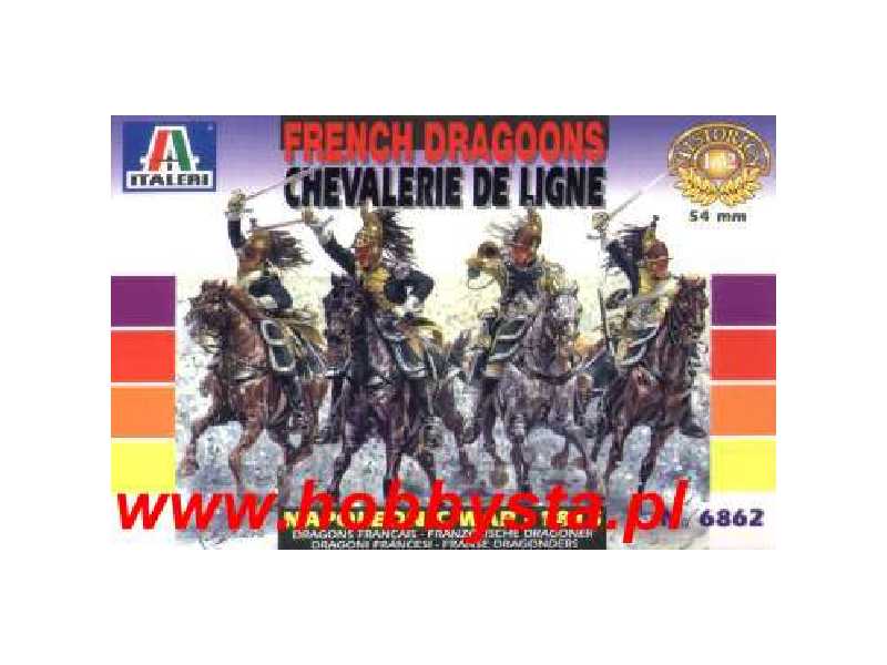 Figurki French Dragoons - zdjęcie 1 Figurki French Dragoons - zdjęcie 1